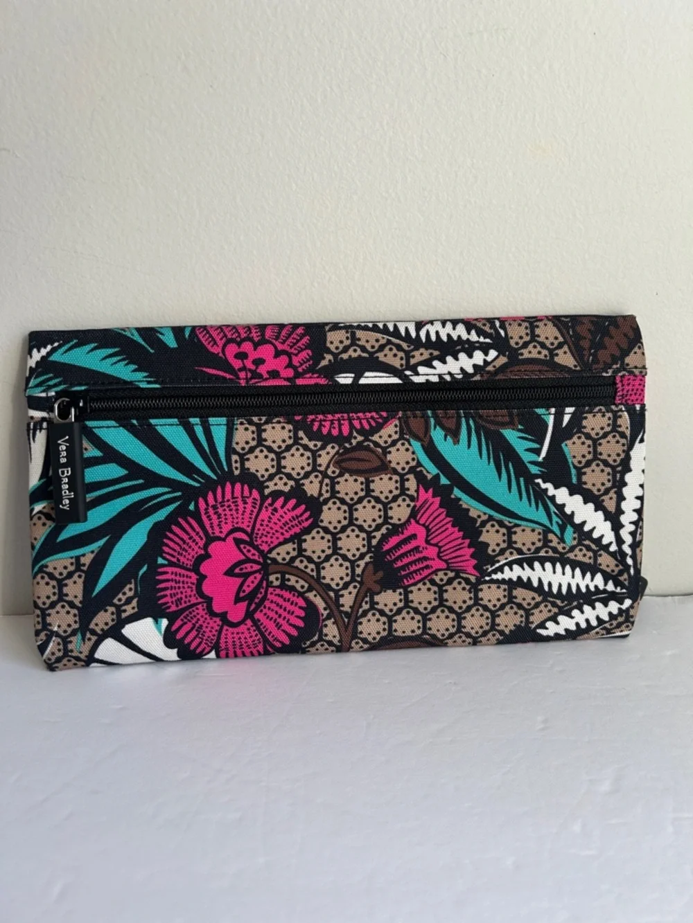 NWOT Vera Bradley Lighten Pencil Pouch in Canyon Road Print